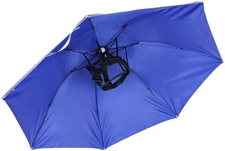 Generies Los 95CM Cabeza Grande de Paraguas Plegable portátil de Tres