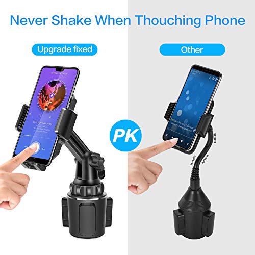 image for LEXSO Car Cup Holder Phone Mount,Cup Holder Cradle Car Mount for Cell 