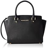 MICHAEL Michael Kors Selma Satchel, Black, Medium