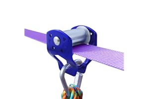 Durable Slackline Pulley Zip Line Pulley Zipline Backyard Accessories Cable Backyard Ziplines Accessory for Ninja Warrior Obs
