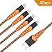 Aoshitai Charging Cable 4 Pack [ 3Ft 6Ft Nylon Braided for iPhone X/8/8Plus/7/7Plus/6/6Plus/6S/6Splus Ipad iPod and More - Orange