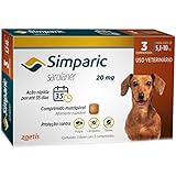 Simparic 20mg, 5,1 até 10kg, 03 Compr Zoetis para Cães