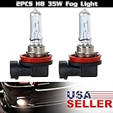 HaloPro High Performance 2pcs H8 12V 35W Headlight