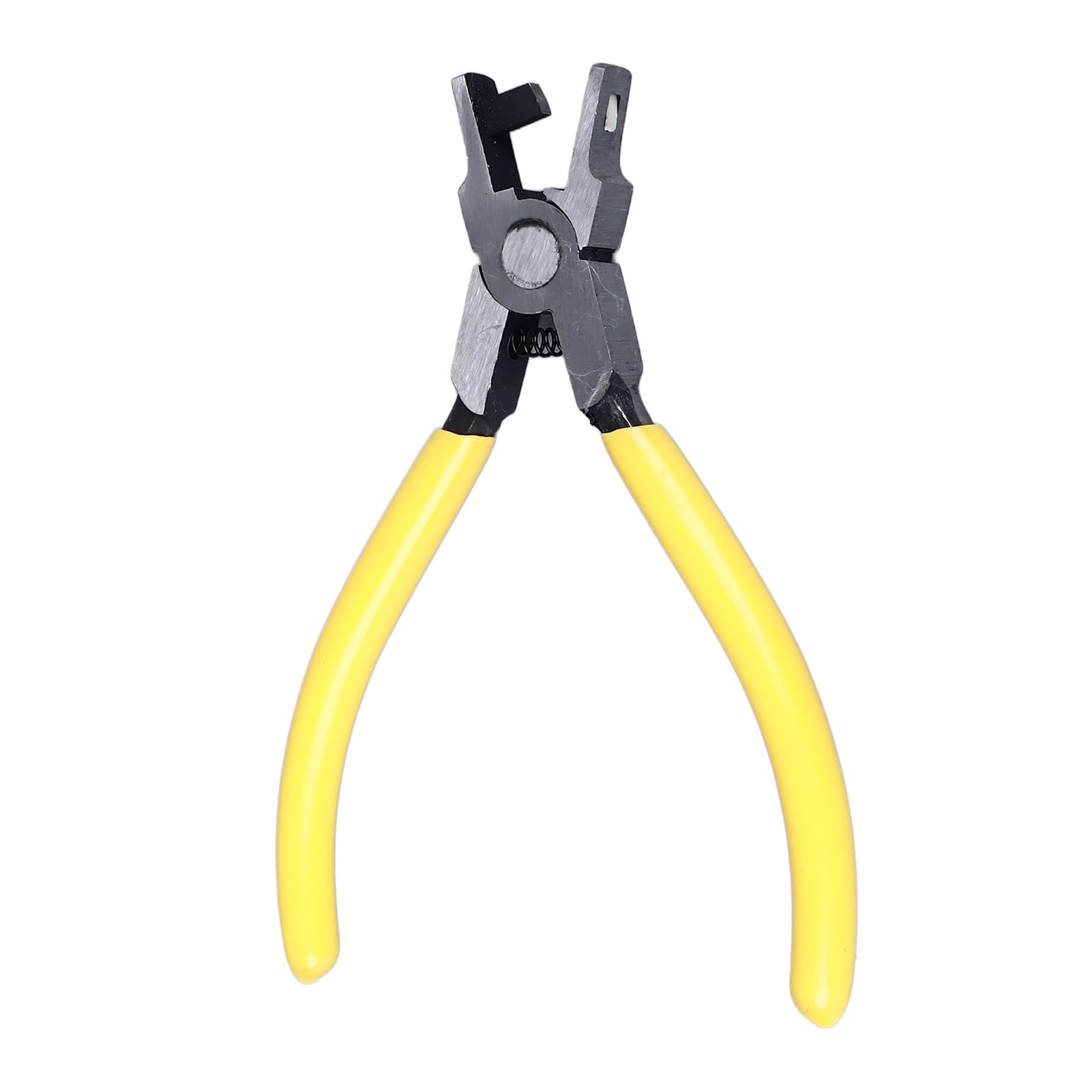 Watch Band Leather Hole Punch Plier, 4x2mm Square Hole Hand Strap Wrist Belt Puncher Pliers Repair Tools, Carbon Steel Hand Punch Tool for Belts, Dog Collars, Shoes, DIY