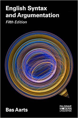 Buy English Syntax And Argumentation Macmillan Modern Linguistics Book Online At Low Prices In India English Syntax And Argumentation Macmillan Modern Linguistics Reviews Ratings Amazon In