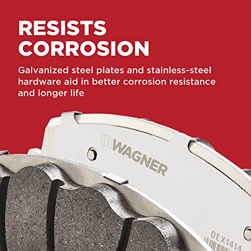 Wagner Brake OEX OEX1103 Disc Brake Pad Set Premium Ceramic