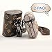 Airpods Case Airpod Case Cover for Airpods 2&1Charging Case ESHRO Protective Airpods Case Cover,Cool Luxury Leather Skin Designer Airpods Case with Keychain Accessories of Fashion Airpods(2 Pack)