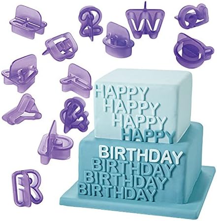 40pcs Alphabet Letter Number Fondant Cake Biscuit Baking Mould Cookie Cutters Zh810