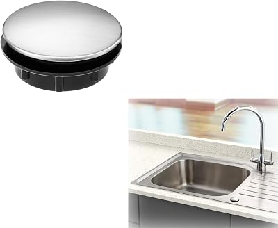 Aidi Sink Hole Cover Stainless Steel 4.2cm Bath Kitchen Tap Hole Cap