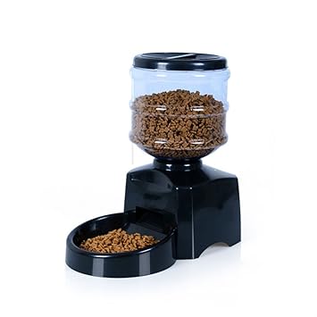 Luckyks Automatic Pet Feeder Electric Dog And Cat Feeder Food Bowl