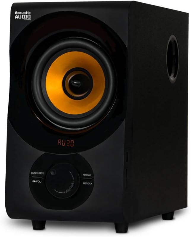 acoustic audio by goldwood 2.1 speaker system