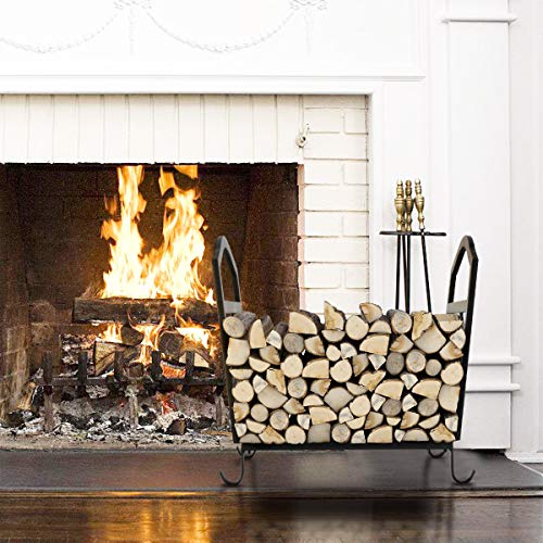 2 Goplus+Firewood+Fireplace+Decorative+Stacking