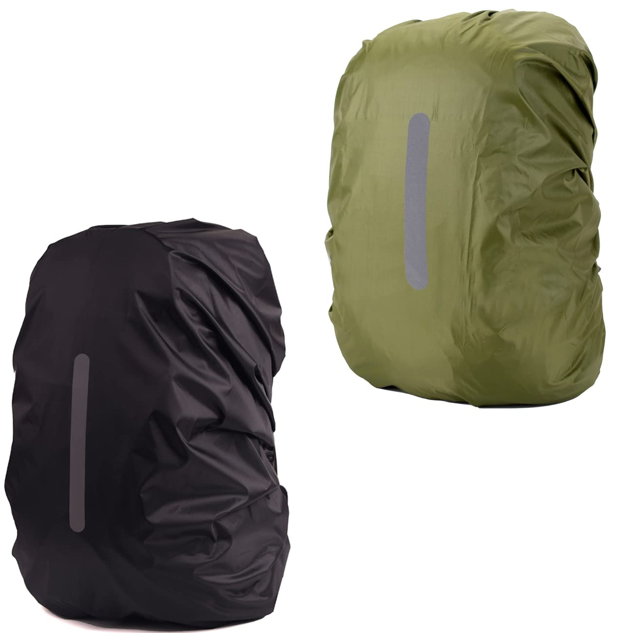 Photo 1 of MOPHOEXII 2 Pack Waterproof Backpack Rain Cover, Ultralight Compact Portable Reflective Backpack Rain Cover,for Hiking, Camping, Traveling