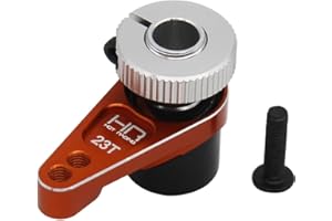 Hot Racing RBA48SH23 Aluminum Adjustable Clamping nut 23T Servo Saver 1:10 RYFT