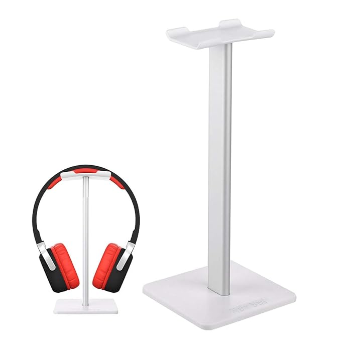 Kopfhörer Ständer New Bee Universal Kopfhörer Halter für Over Ear Kopfhörer, Gaming Headset und Kopfhörerdisplay, aus Alumini