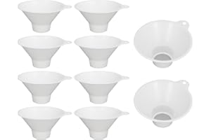 Calculi Strainer, 10 Pcs Kidney Stone Collector Funnel with Mesh Screen Filters, Kidney Stone Strainer Built in Pull Circle f