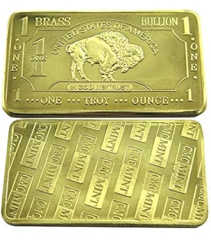 Pack Of 10 One Troy Ounce Copper Bars – .999 Pure Copper Bullion, Made In USA – Collector Or Investment Bars