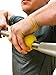 Core Prodigy Fit Grips - Thick Grip Training Adapter for Fat Bar Weight Lifting, Barbells, Dumbbells (Yellow Sphere)
