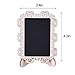 AUSTOR 14 PCS Mini Chalkboard Signs with Decorative Boarder and Stand Message Board Signs Wood Place Card for Weddings, Parties and and Event Decorations
