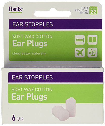 Flents Ear Stopples 6's (1 box of 6 units.)