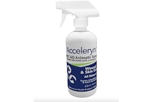 Acceleryn First Aid Antiseptic Spray – Advanced Wound Care for Dogs, Cats & Horses (525ml)
