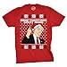 Mens Make Christmas Great Again Trump in Santa Hat Funny Ugly Xmas T Shirt
