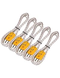 2 M K Tipo mini connector termopar medición de la sonda de temperatura del sensor  50 ~ 700 °C (Pack de 5)