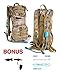 Outtracker All in ONE Tactical MOLLE Hydration Backpack 3500L Water Filtration System, 2L Water Bladder Daypack or Water Bag for Sports, Hiking, Hunting, Air-Soft and Cycling.