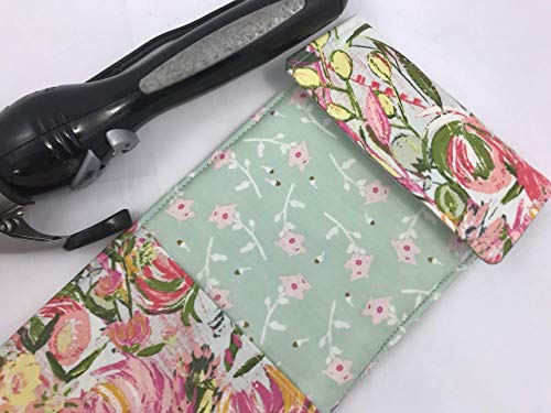 Curling Iron Holder Cover or Flat Iron Case - Painted Desert Printemps