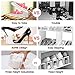 AQUAPRO Shoe Slots Organizer, Adjustable Shoe Stacker Space Saver, Double Deck Shoe Rack Holder for Closet Organization (10-Pack)(White)…