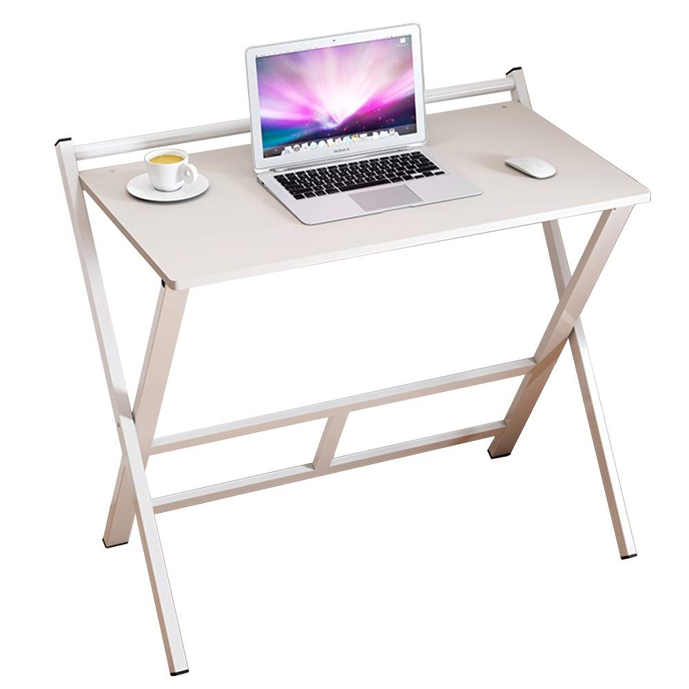 Axdwfd Klapptisch Faltbarer Computertisch, Heim-Desktop-Computertisch