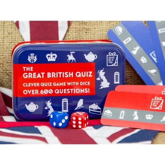 Apples to Pears Quiz In A Tin : The Great British Quiz : Gift in a Tin