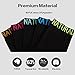 5Mayi Men's Underwear Boxer Briefs Cotton Regular Long Mens Boxer Briefs Underwear Men Pack S M L XL XXL (Large, A:5 pairs Short-leg boxer briefs)