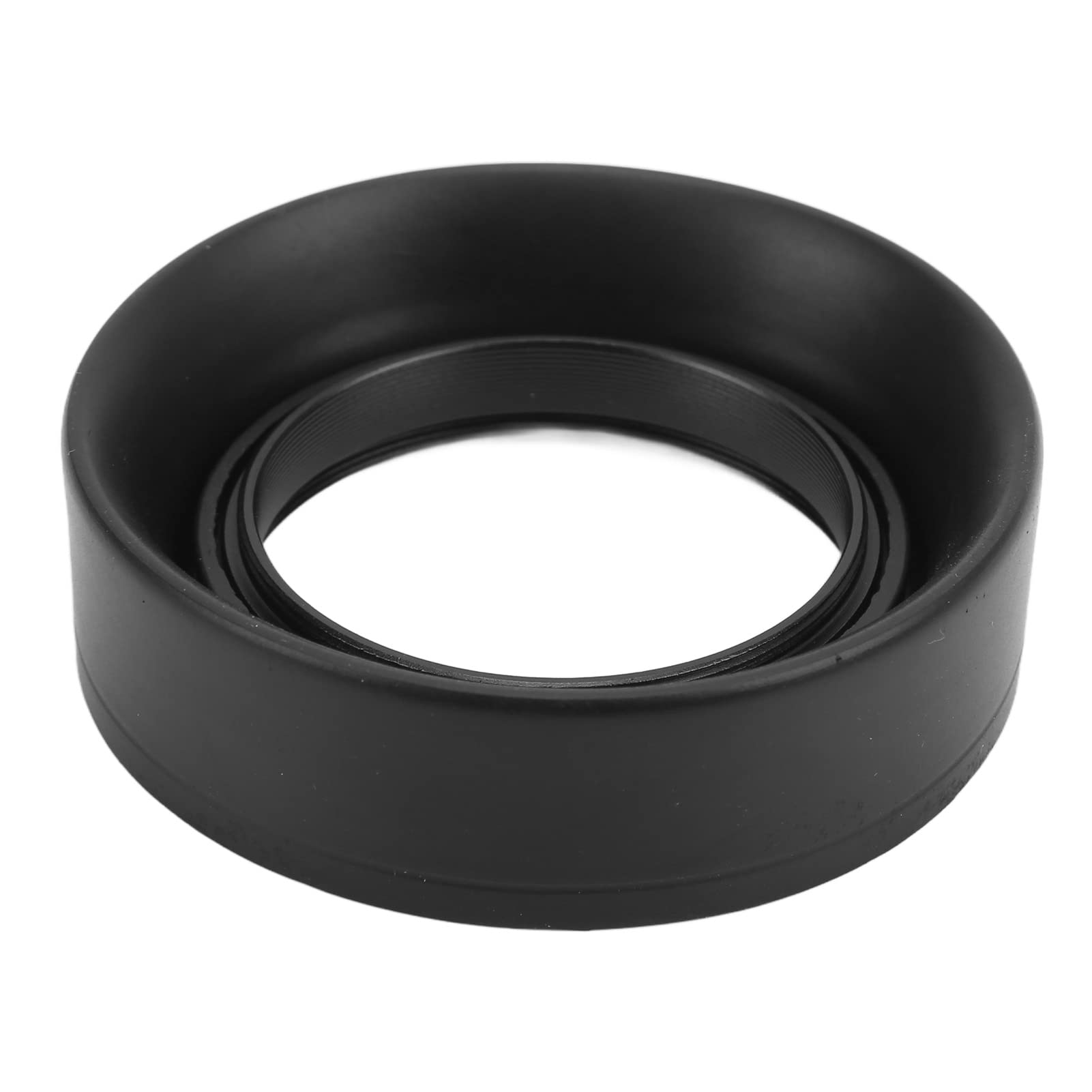Akozon Lens Hood 49mm 52mm 55mm 58mm Collapsible Rubber Lens Hood with 3Adjustable States Collapsible Camera Lens Hood for Digital Cameras(52mm)