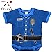 Rothco Infant Police Uniform One Piece, Navy, 3-6 Months