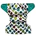 EcoAble Baby Charcoal Bamboo All-In-One AIO Cloth Diaper w/ Pocket, Size 10-35Lb (Trees)