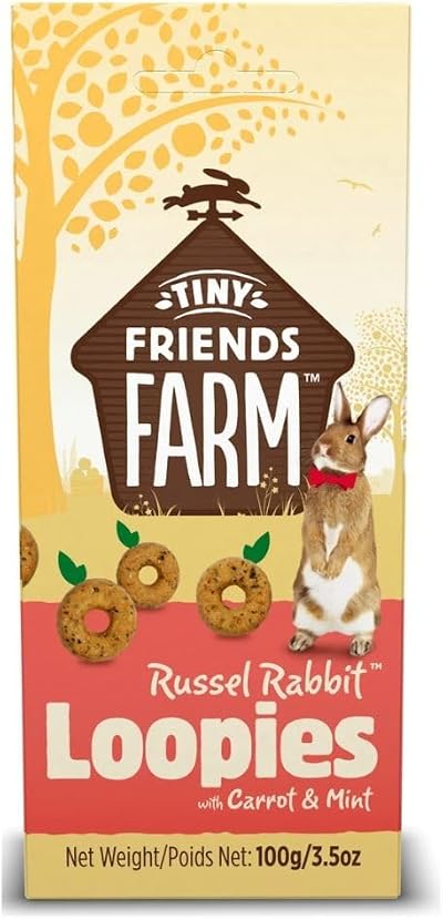Supreme Petfoods Tiny Friends Farm Russel Loopies Carrot Mint