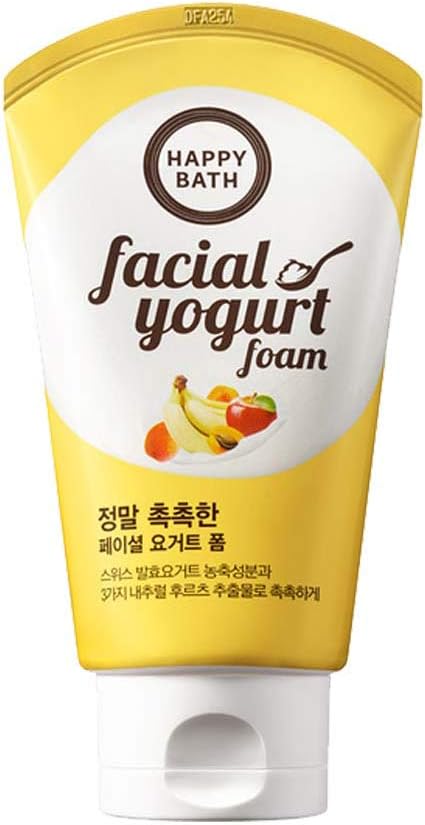happy bath facial yogurt foam