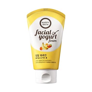 happy bath facial yogurt foam