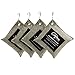 Bamboo Charcoal Air Purifying Bag 4-Pack Bundle, 200g Activated Charcoal Odor Absorber, Air Purifier Bags w/Hooks, Odor Eliminators for Home, Car Scent & Odor Neutralizer, Odor Absorbers for Rooms