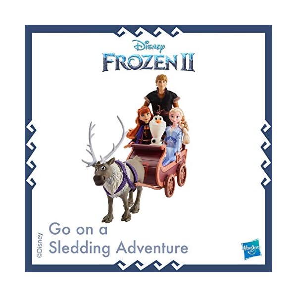 frozen sledding adventure