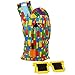 48 Building Blocks Party Favor Bags Plastic Loot Treat Gift Bag Colorful Building Brick Block Themed Birthday Supplies Decorations for Kids Classroom Carnival Candy Goody Grab Bag