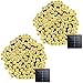 Vmanoo Solar Christmas Lights, 72 Feet 22 Meter 200 LED 8 Modes String Lights, Waterproof Fairy Xmas Lights for Outdoor Indoor Wedding Holiday Party, Thanksgiving Day Decorations, 2 Pack (Warm White) primary