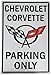 Chevrolet Corvette Parking only