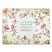 Christian Art Gifts Tempered Glass Cutting Board Tray/Trivet | All This Through Him – Philippians 4:13 Bible Verse | Floral Inspirational Home and Kitchen Décor