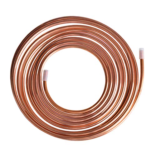 Hydro Master 1/4 Inch x 15 ft Copper Tubing Ice Maker and Humidifier