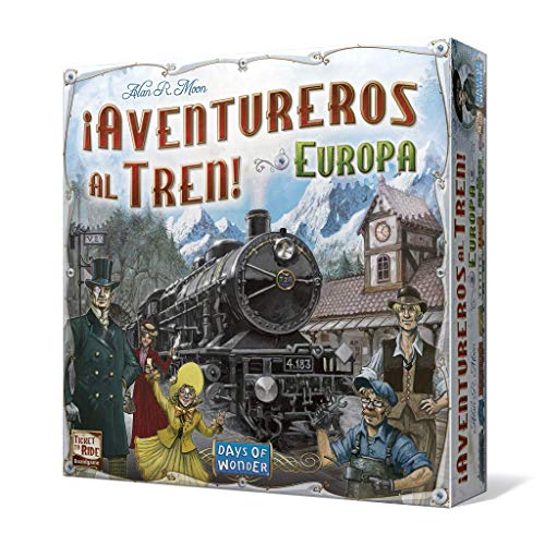 ¡Aventureros al tren! Edge Entertainment Board Game LFCABI127 - Spanish Language