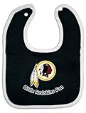 NFL McArthur Washington Redskins Baby Black Terry Cloth Bib