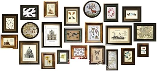 Jinhongh Marcos De Fotos De Madera Para Pared Decoraciones De