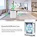 AZEUS True HEPA Air Purifier for Home, up to 1080 sq ft Large Room, UV light, Ionic Generator, Office or Commercial Space, Filter 99.97% Pollen, Smoke, Dust, Pet Dander, Air Quality Sensor…